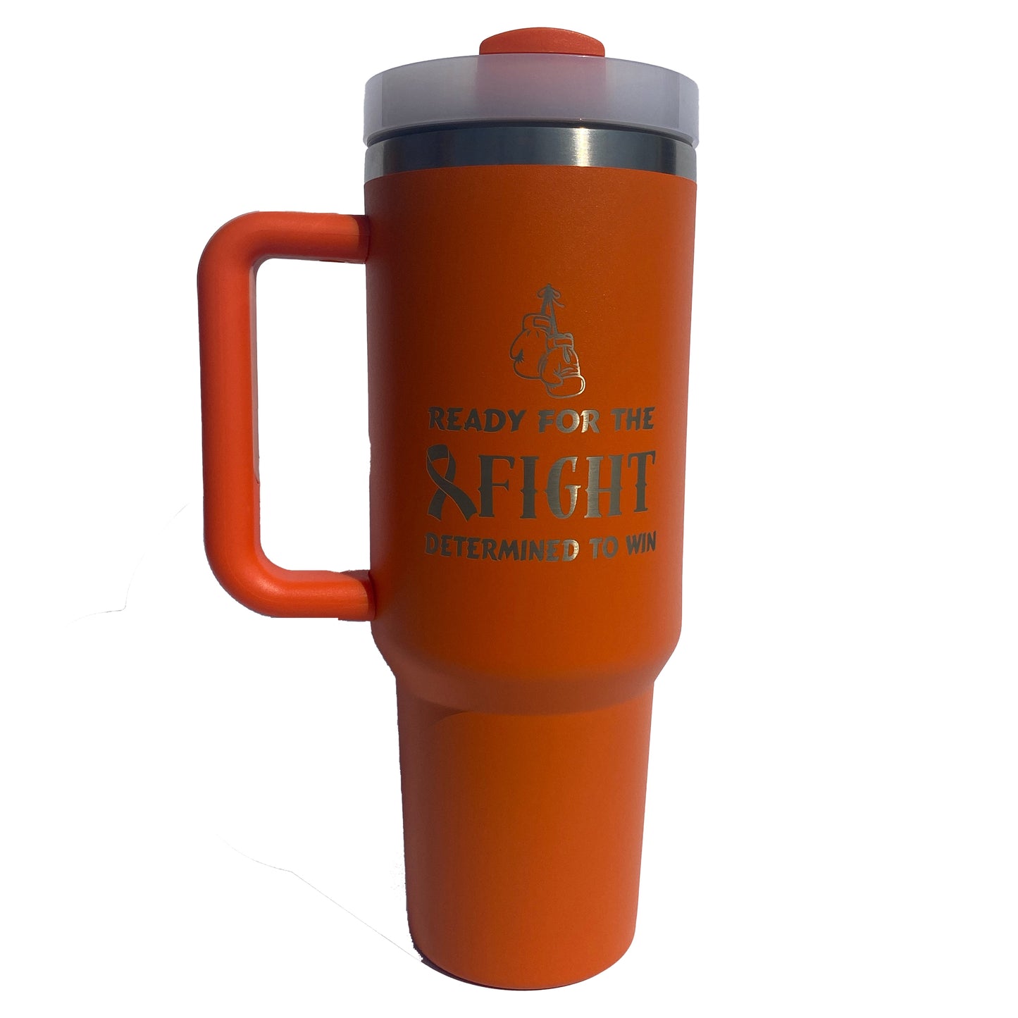 Cancer - Ready For The Fight - 40oz Premium Handle Cup