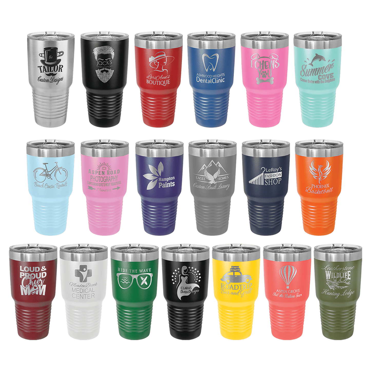 30 oz Stainless Steel Tumbler