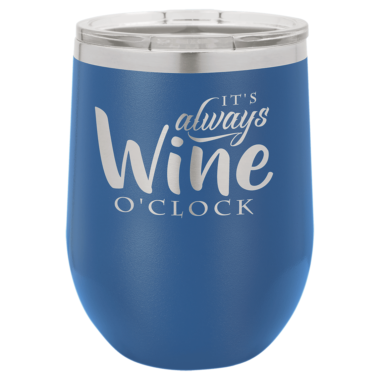12 oz Stainless Steel Wine Tumbler