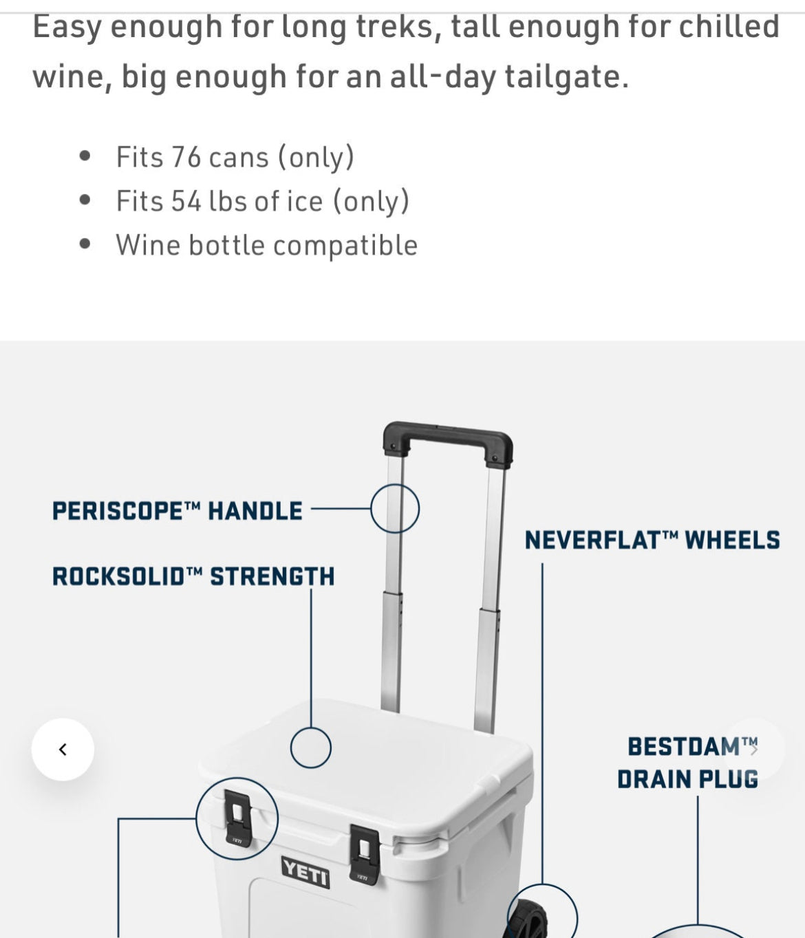 Custom Engraved YETI Roadie 48 Cooler
