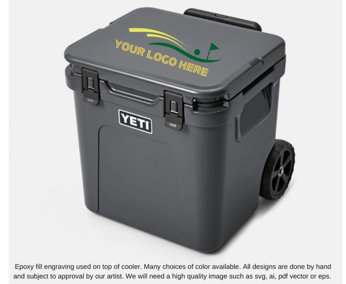Custom Engraved YETI Roadie 48 Cooler