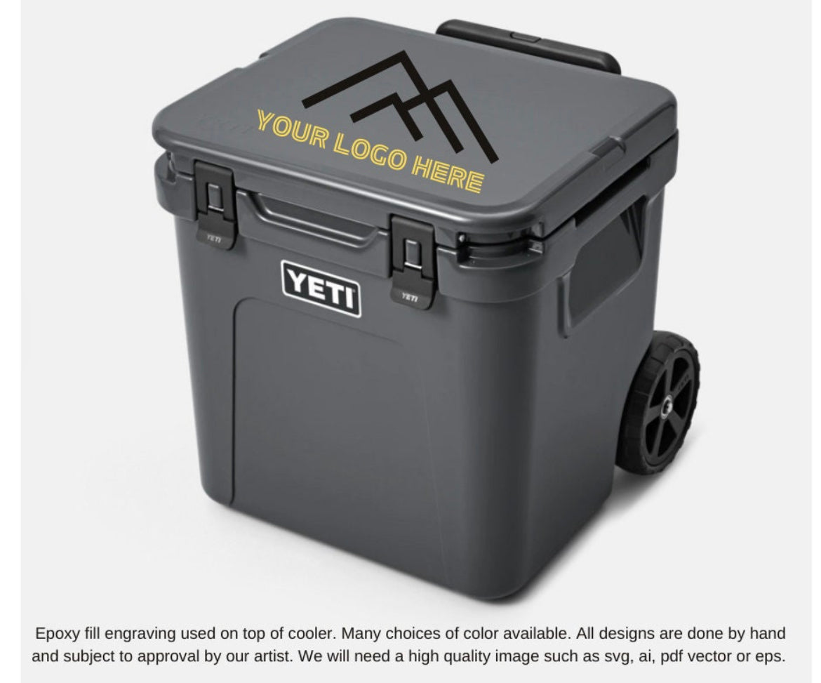 Custom Engraved YETI Roadie 48 Cooler