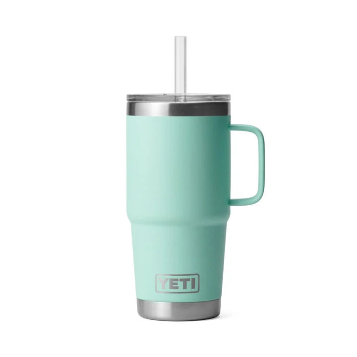 YETI 25 oz Travel Mug with Straw - Single Sided Engraving Included