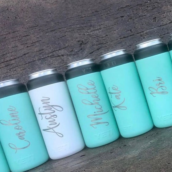 YETI 12 oz Colster Slim Can Cooler - Single Sided Engraving Included