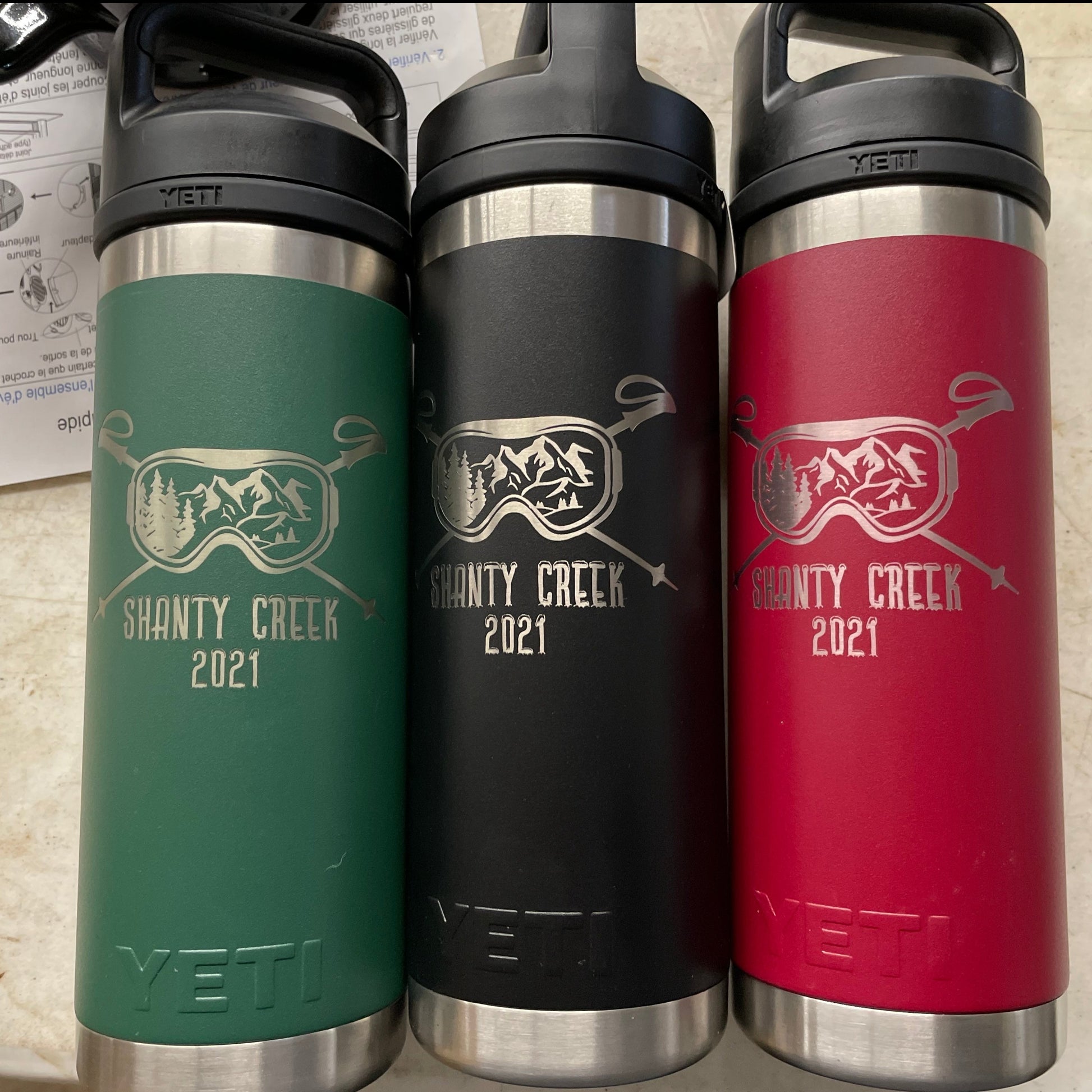 Yeti 18 oz bottle